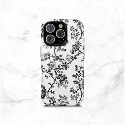 Adorned Toile - iPhone Case Phone Case-aesthetic phone case-shockproof phone case-cute phone case-designer phone case-elegant phone case-luxury phone case-phone accessories-fashion accessory