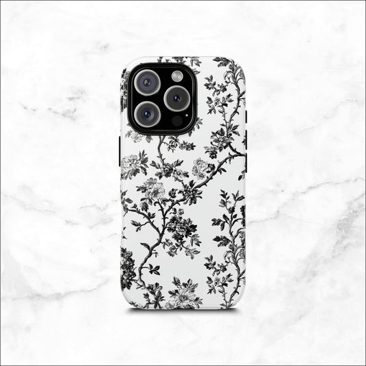 Adorned Toile - iPhone Case Phone Case-aesthetic phone case-shockproof phone case-cute phone case-designer phone case-elegant phone case-luxury phone case-phone accessories-fashion accessory