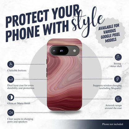 Flow State - Google Pixel Case Phone Case-aesthetic phone case-shockproof phone case-cute phone case-designer phone case-elegant phone case-luxury phone case-phone accessories-fashion accessory