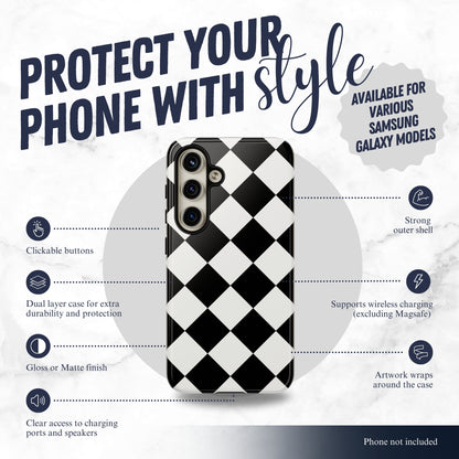 High Society - Samsung Galaxy Case Phone Case-aesthetic phone case-shockproof phone case-cute phone case-designer phone case-elegant phone case-luxury phone case-phone accessories-fashion accessory