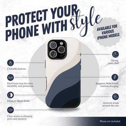 Distant Echo - Magsafe iPhone Case Phone Case-aesthetic phone case-shockproof phone case-cute phone case-designer phone case-elegant phone case-luxury phone case-phone accessories-fashion accessory