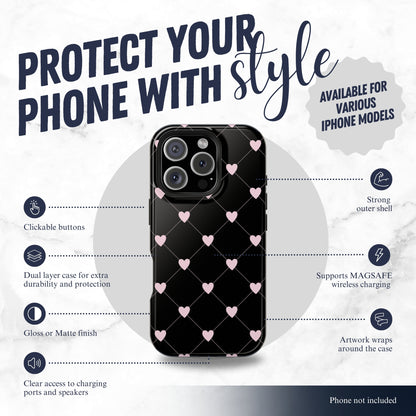 Dark Romance - Magsafe iPhone Case Phone Case-aesthetic phone case-shockproof phone case-cute phone case-designer phone case-elegant phone case-luxury phone case-phone accessories-fashion accessory