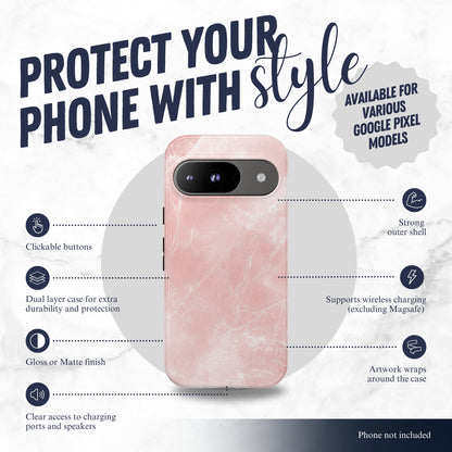 Rosy Gossip - Google Pixel Case Phone Case-aesthetic phone case-shockproof phone case-cute phone case-designer phone case-elegant phone case-luxury phone case-phone accessories-fashion accessory