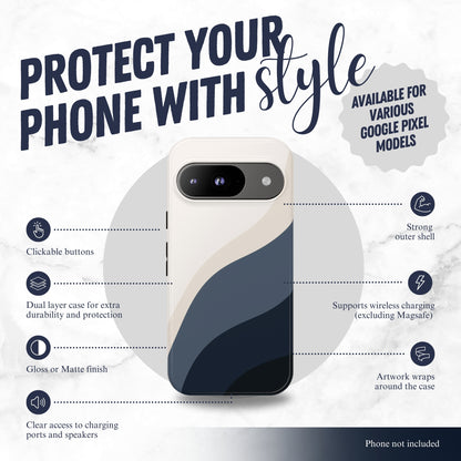 Distant Echo - Google Pixel Case Phone Case-aesthetic phone case-shockproof phone case-cute phone case-designer phone case-elegant phone case-luxury phone case-phone accessories-fashion accessory