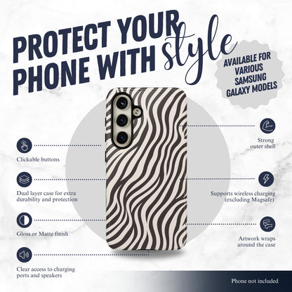 Wild Stride - Samsung Galaxy Case Phone Case-aesthetic phone case-shockproof phone case-cute phone case-designer phone case-elegant phone case-luxury phone case-phone accessories-fashion accessory