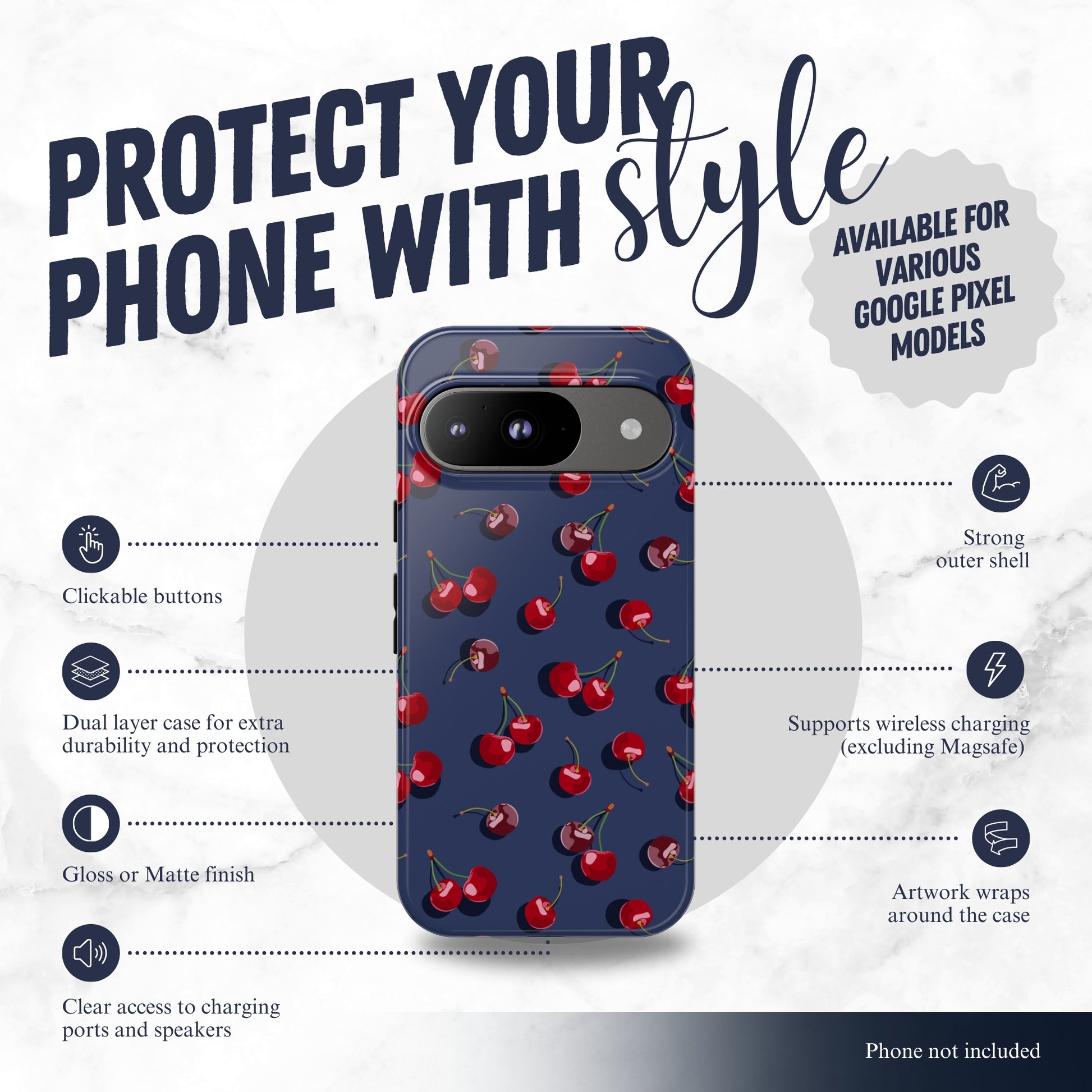 Sweet Tease - Google Pixel Case Phone Case-aesthetic phone case-shockproof phone case-cute phone case-designer phone case-elegant phone case-luxury phone case-phone accessories-fashion accessory