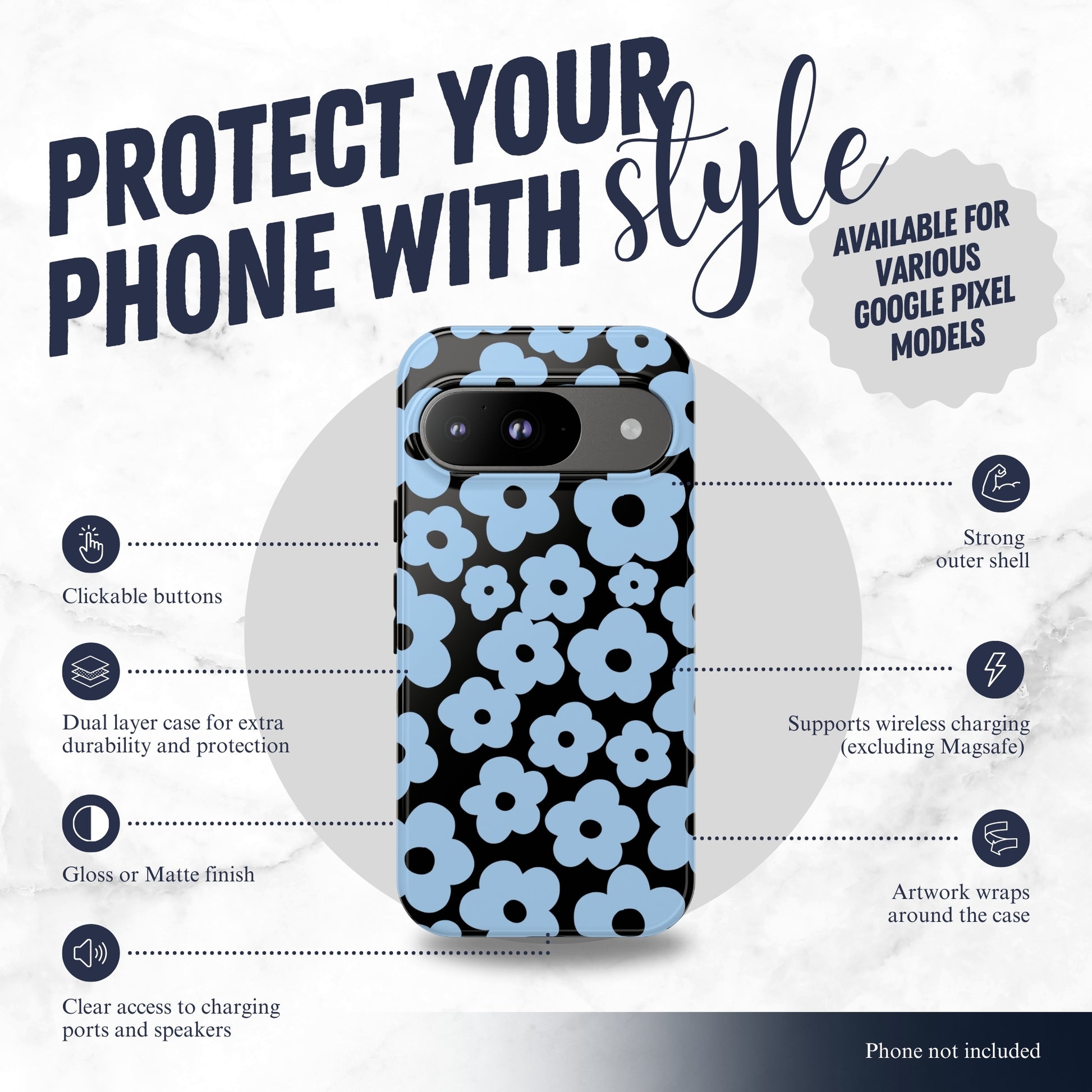 Off Season - Google Pixel Case Phone Case-aesthetic phone case-shockproof phone case-cute phone case-designer phone case-elegant phone case-luxury phone case-phone accessories-fashion accessory