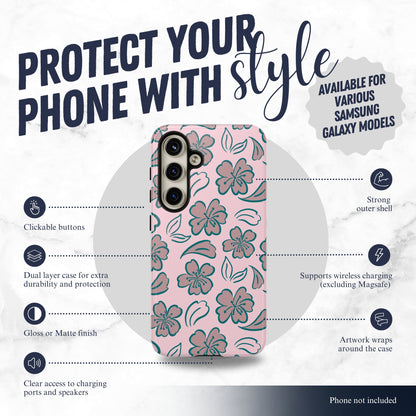 Lazy Afternoon - Samsung Galaxy Case Phone Case-aesthetic phone case-shockproof phone case-cute phone case-designer phone case-elegant phone case-luxury phone case-phone accessories-fashion accessory