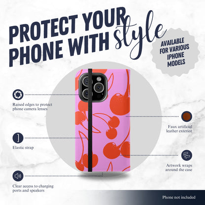 Sugar Rush - iPhone Flip Case Wallet, Leather Folio Case Phone Case-aesthetic phone case-shockproof phone case-cute phone case-designer phone case-elegant phone case-luxury phone case-phone accessories-fashion accessory