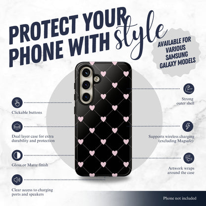 Dark Romance - Samsung Galaxy Case Phone Case-aesthetic phone case-shockproof phone case-cute phone case-designer phone case-elegant phone case-luxury phone case-phone accessories-fashion accessory