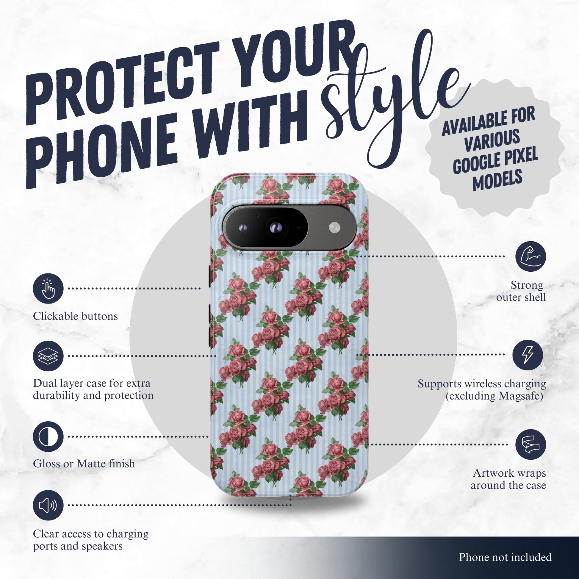 Something Subtle - Google Pixel Case Phone Case-aesthetic phone case-shockproof phone case-cute phone case-designer phone case-elegant phone case-luxury phone case-phone accessories-fashion accessory