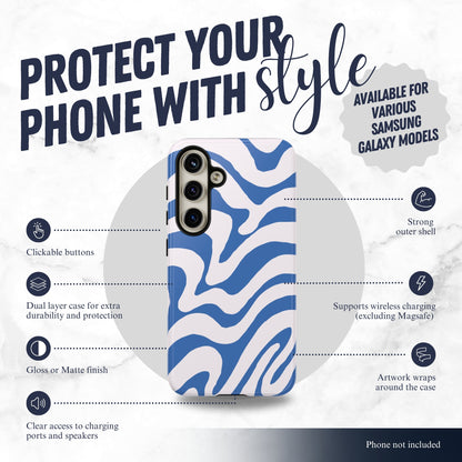 Wave Rider - Samsung Galaxy Case Phone Case-aesthetic phone case-shockproof phone case-cute phone case-designer phone case-elegant phone case-luxury phone case-phone accessories-fashion accessory
