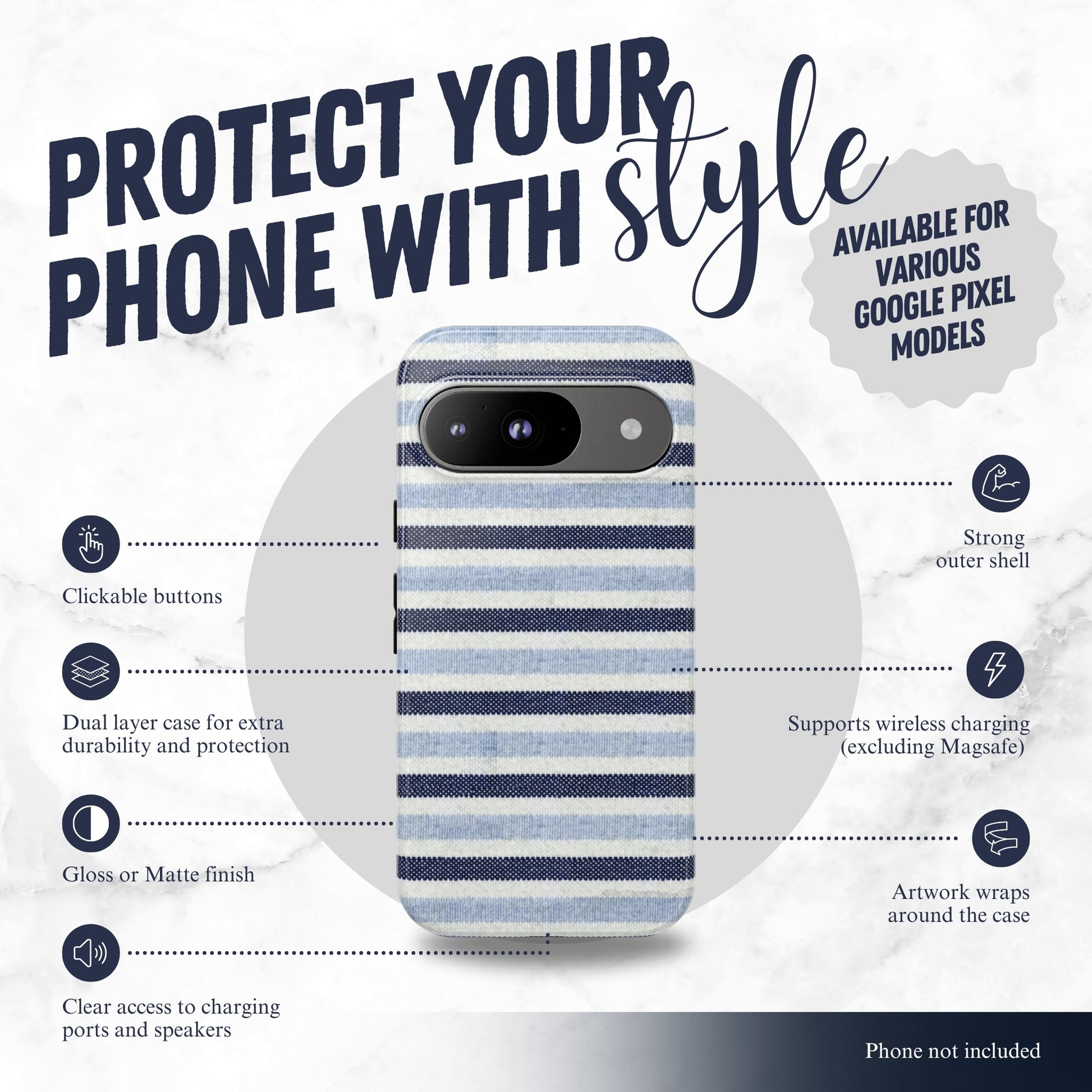 Artisan Knit - Google Pixel Case Phone Case-aesthetic phone case-shockproof phone case-cute phone case-designer phone case-elegant phone case-luxury phone case-phone accessories-fashion accessory