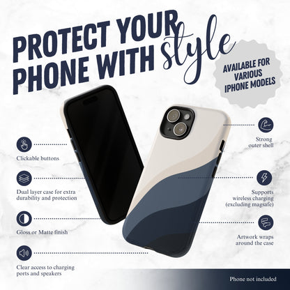 Distant Echo - iPhone Case Phone Case-aesthetic phone case-shockproof phone case-cute phone case-designer phone case-elegant phone case-luxury phone case-phone accessories-fashion accessory