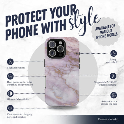 Luna Quartz - Magsafe iPhone Case Phone Case-aesthetic phone case-shockproof phone case-cute phone case-designer phone case-elegant phone case-luxury phone case-phone accessories-fashion accessory