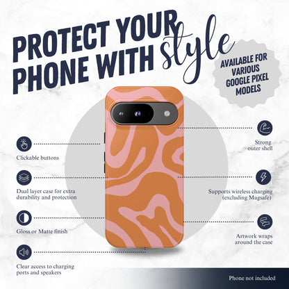 Downtown Groove - Google Pixel Case Phone Case-aesthetic phone case-shockproof phone case-cute phone case-designer phone case-elegant phone case-luxury phone case-phone accessories-fashion accessory