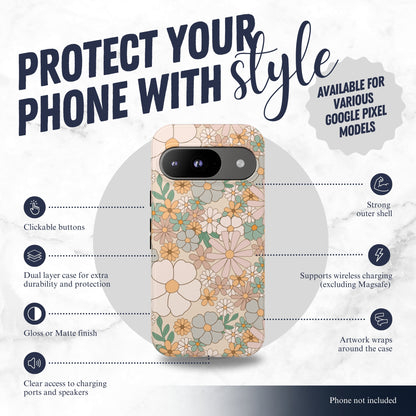 Sunny Day - Google Pixel Case Phone Case-aesthetic phone case-shockproof phone case-cute phone case-designer phone case-elegant phone case-luxury phone case-phone accessories-fashion accessory