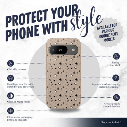 Stargazer - Google Pixel Case Phone Case-aesthetic phone case-shockproof phone case-cute phone case-designer phone case-elegant phone case-luxury phone case-phone accessories-fashion accessory