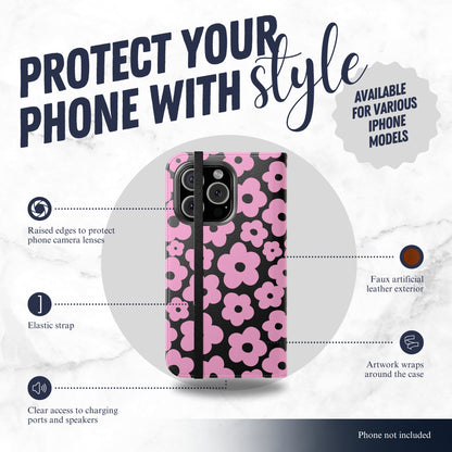 Drama Chaser - iPhone Flip Case Wallet, Leather Folio Case Phone Case-aesthetic phone case-shockproof phone case-cute phone case-designer phone case-elegant phone case-luxury phone case-phone accessories-fashion accessory