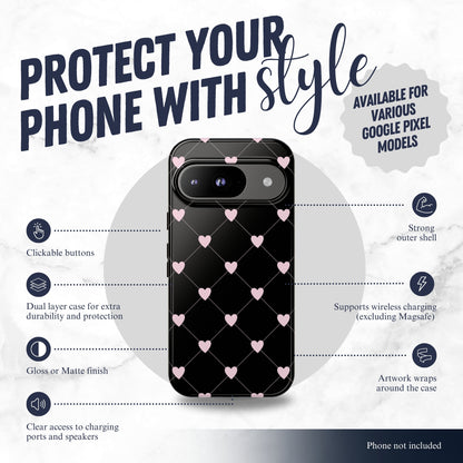 Dark Romance - Google Pixel Case Phone Case-aesthetic phone case-shockproof phone case-cute phone case-designer phone case-elegant phone case-luxury phone case-phone accessories-fashion accessory