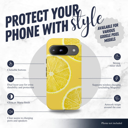Zesty - Google Pixel Case Phone Case-aesthetic phone case-shockproof phone case-cute phone case-designer phone case-elegant phone case-luxury phone case-phone accessories-fashion accessory