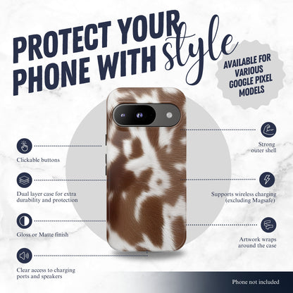 Cowgirl Ranch - Google Pixel Case Phone Case-aesthetic phone case-shockproof phone case-cute phone case-designer phone case-elegant phone case-luxury phone case-phone accessories-fashion accessory