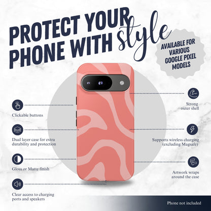 Lover's Kiss - Google Pixel Case Phone Case-aesthetic phone case-shockproof phone case-cute phone case-designer phone case-elegant phone case-luxury phone case-phone accessories-fashion accessory