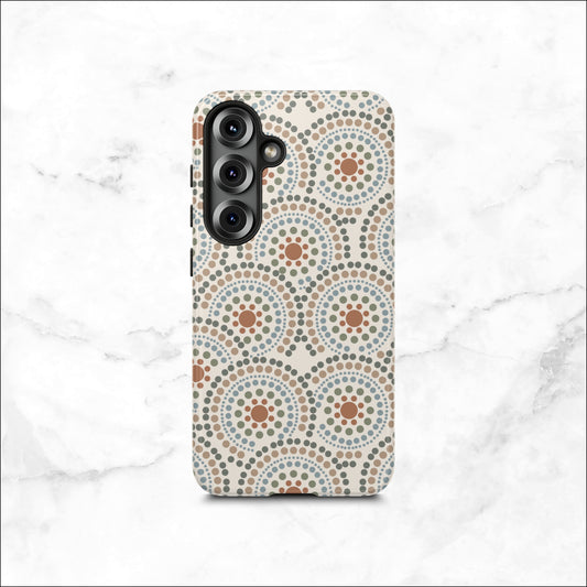 Mandala Rhythm - Samsung Galaxy Case Phone Case-aesthetic phone case-shockproof phone case-cute phone case-designer phone case-elegant phone case-luxury phone case-phone accessories-fashion accessory