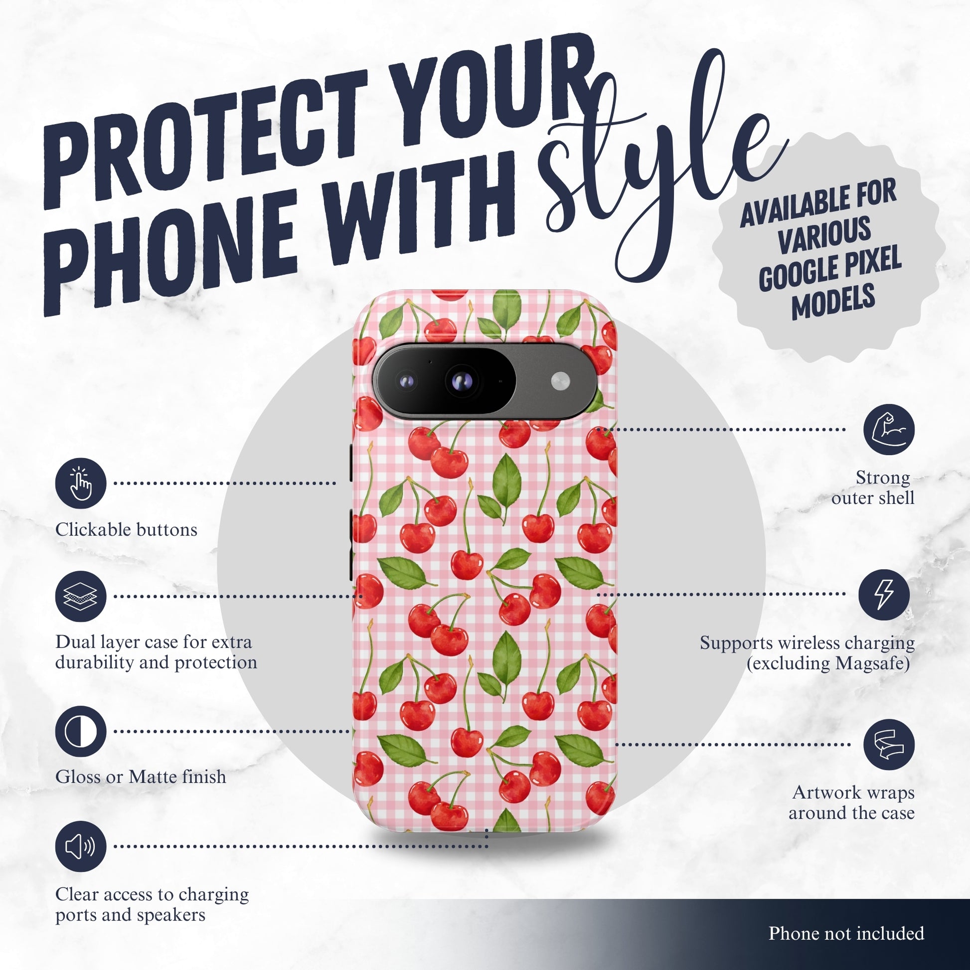 Flirting Season - Google Pixel Case Phone Case-aesthetic phone case-shockproof phone case-cute phone case-designer phone case-elegant phone case-luxury phone case-phone accessories-fashion accessory