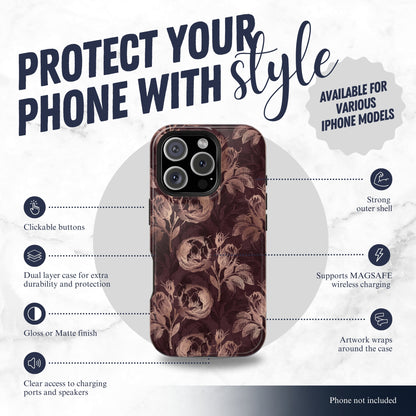 Indulge - Magsafe iPhone Case Phone Case-aesthetic phone case-shockproof phone case-cute phone case-designer phone case-elegant phone case-luxury phone case-phone accessories-fashion accessory
