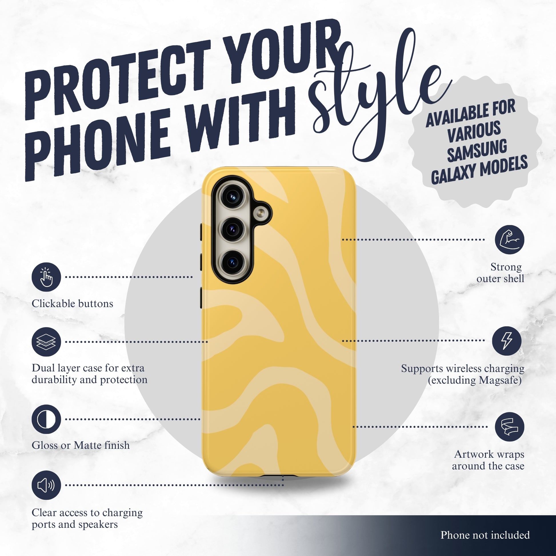 Golden Hour - Samsung Galaxy Case Phone Case-aesthetic phone case-shockproof phone case-cute phone case-designer phone case-elegant phone case-luxury phone case-phone accessories-fashion accessory