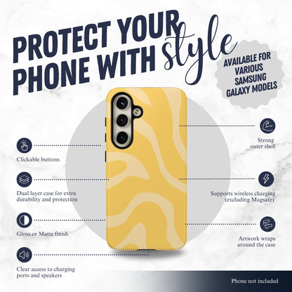 Golden Hour - Samsung Galaxy Case Phone Case-aesthetic phone case-shockproof phone case-cute phone case-designer phone case-elegant phone case-luxury phone case-phone accessories-fashion accessory