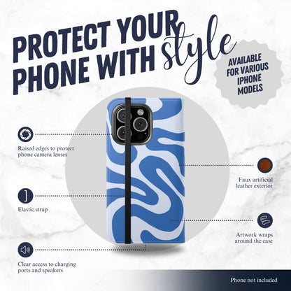 Daydream - iPhone Flip Case Wallet, Leather Folio Case Phone Case-aesthetic phone case-shockproof phone case-cute phone case-designer phone case-elegant phone case-luxury phone case-phone accessories-fashion accessory