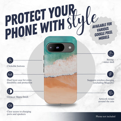 Tide - Google Pixel Case Phone Case-aesthetic phone case-shockproof phone case-cute phone case-designer phone case-elegant phone case-luxury phone case-phone accessories-fashion accessory