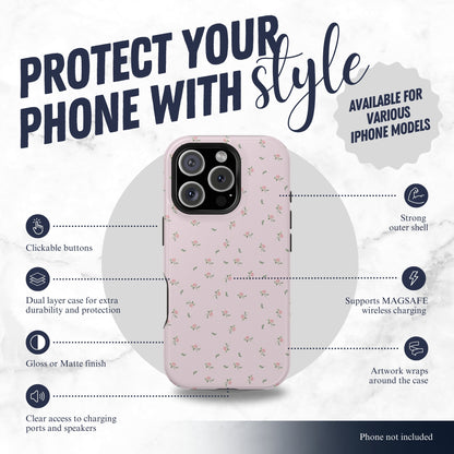 Gentle Touch - Magsafe iPhone Case Phone Case-aesthetic phone case-shockproof phone case-cute phone case-designer phone case-elegant phone case-luxury phone case-phone accessories-fashion accessory