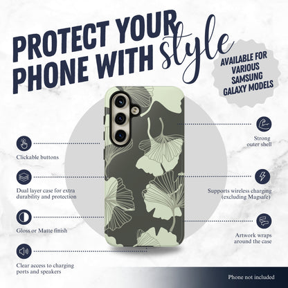 Wilted Presence - Samsung Galaxy Case Phone Case-aesthetic phone case-shockproof phone case-cute phone case-designer phone case-elegant phone case-luxury phone case-phone accessories-fashion accessory