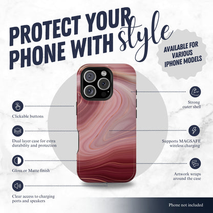 Flow State - Magsafe iPhone Case Phone Case-aesthetic phone case-shockproof phone case-cute phone case-designer phone case-elegant phone case-luxury phone case-phone accessories-fashion accessory