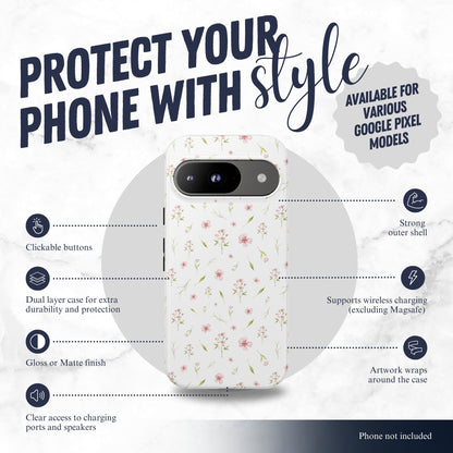 Gentle Wish - Google Pixel Case Phone Case-aesthetic phone case-shockproof phone case-cute phone case-designer phone case-elegant phone case-luxury phone case-phone accessories-fashion accessory