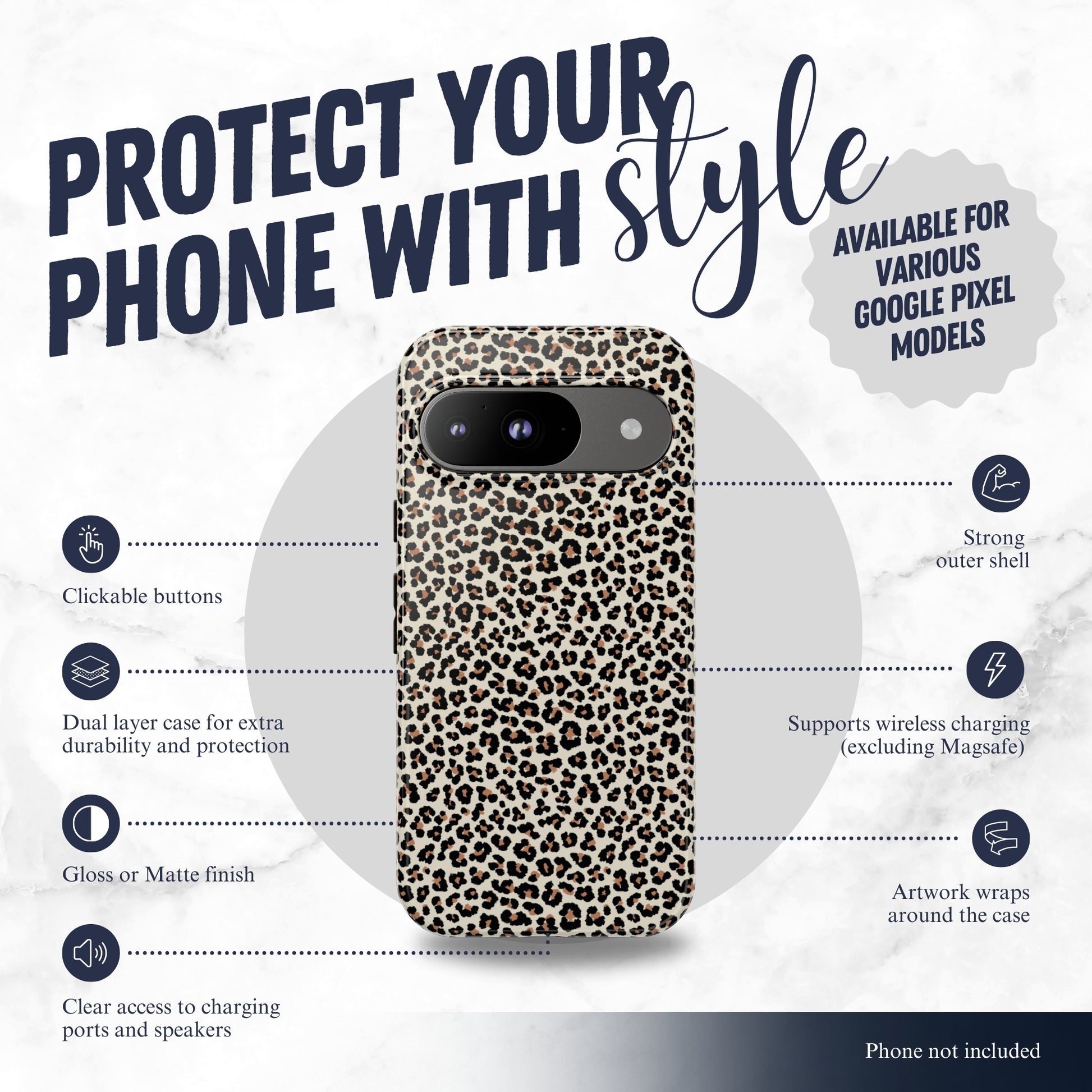 Wildcat - Google Pixel Case Phone Case-aesthetic phone case-shockproof phone case-cute phone case-designer phone case-elegant phone case-luxury phone case-phone accessories-fashion accessory