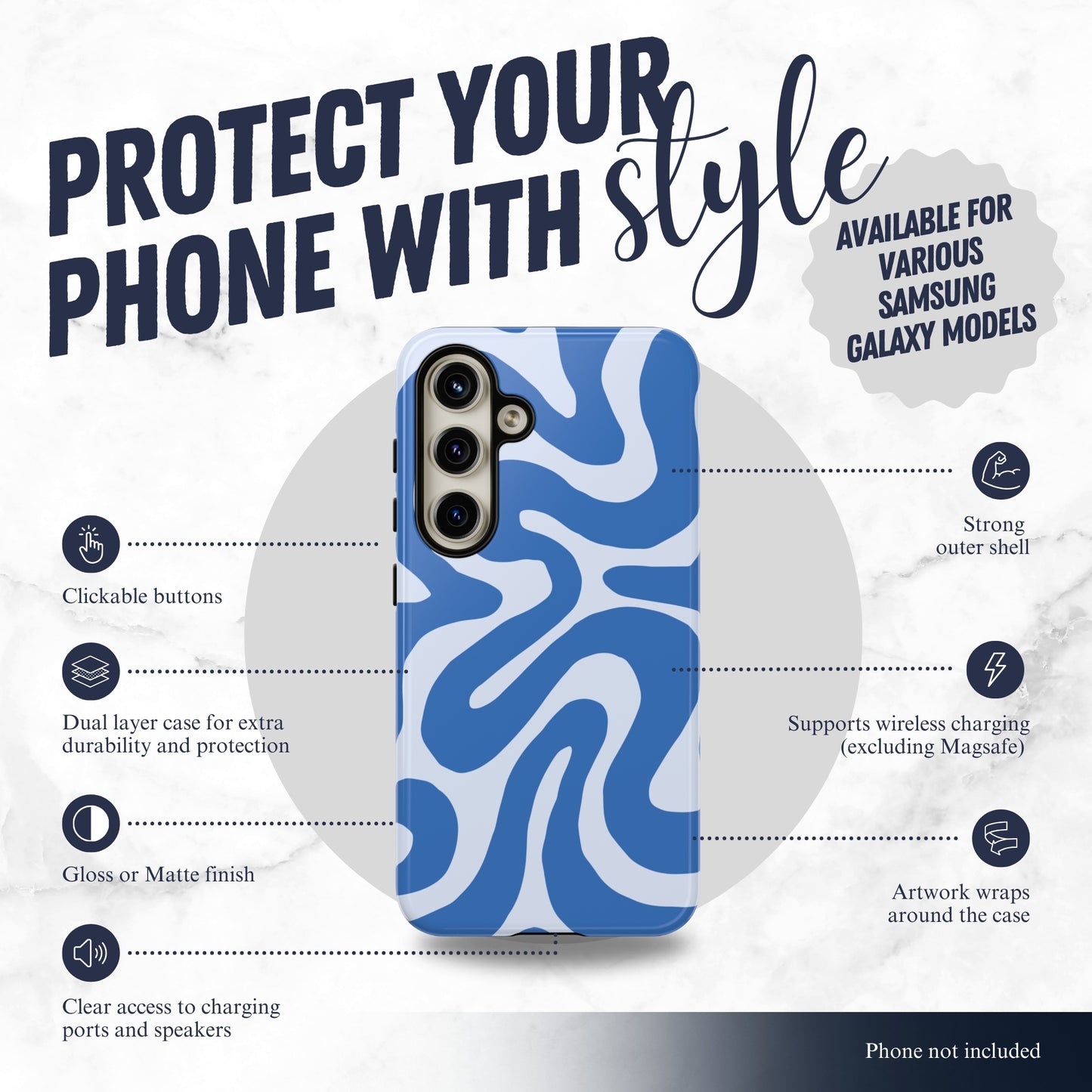 Daydream - Samsung Galaxy Case Phone Case-aesthetic phone case-shockproof phone case-cute phone case-designer phone case-elegant phone case-luxury phone case-phone accessories-fashion accessory