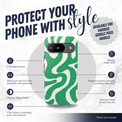 Pistachio - Google Pixel Case Phone Case-aesthetic phone case-shockproof phone case-cute phone case-designer phone case-elegant phone case-luxury phone case-phone accessories-fashion accessory