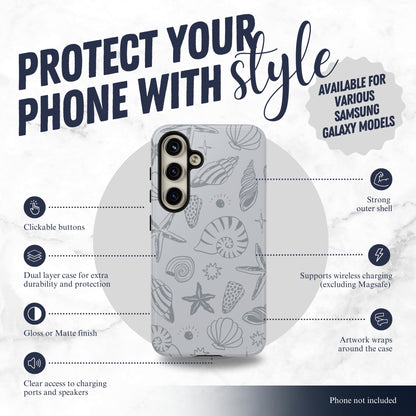 Washed Away - Samsung Galaxy Case Phone Case-aesthetic phone case-shockproof phone case-cute phone case-designer phone case-elegant phone case-luxury phone case-phone accessories-fashion accessory