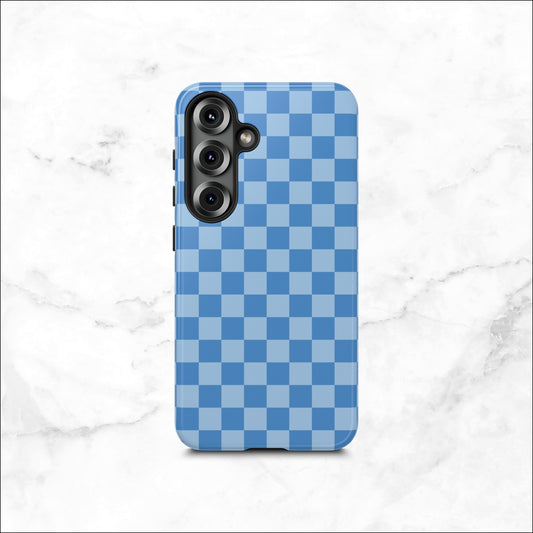 Coastal Check - Samsung Galaxy Case Phone Case-aesthetic phone case-shockproof phone case-cute phone case-designer phone case-elegant phone case-luxury phone case-phone accessories-fashion accessory
