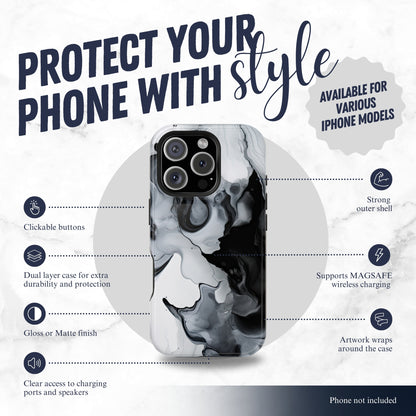 Cascade - Magsafe iPhone Case Phone Case-aesthetic phone case-shockproof phone case-cute phone case-designer phone case-elegant phone case-luxury phone case-phone accessories-fashion accessory