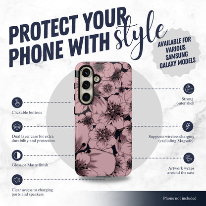 Feudal Beauty - Samsung Galaxy Case Phone Case-aesthetic phone case-shockproof phone case-cute phone case-designer phone case-elegant phone case-luxury phone case-phone accessories-fashion accessory