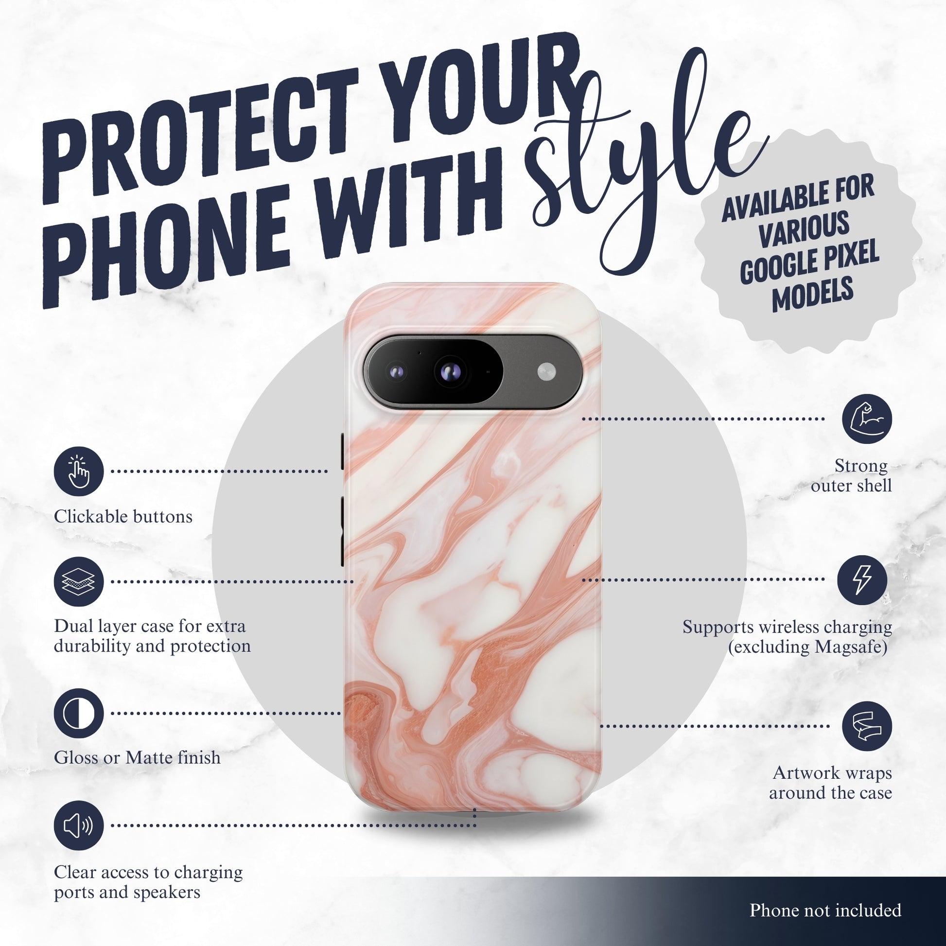 Dream Phase - Google Pixel Case Phone Case-aesthetic phone case-shockproof phone case-cute phone case-designer phone case-elegant phone case-luxury phone case-phone accessories-fashion accessory