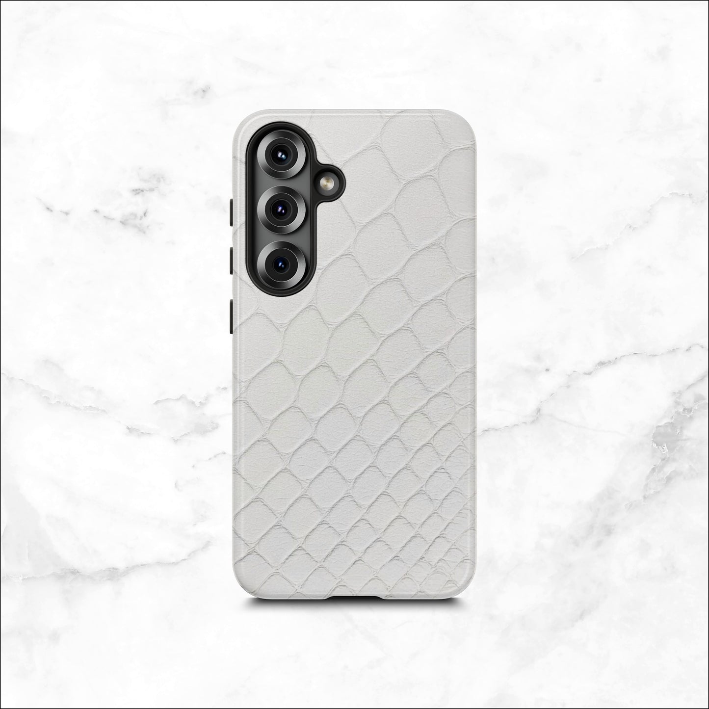 White Serpent - Samsung Galaxy Case Phone Case-aesthetic phone case-shockproof phone case-cute phone case-designer phone case-elegant phone case-luxury phone case-phone accessories-fashion accessory