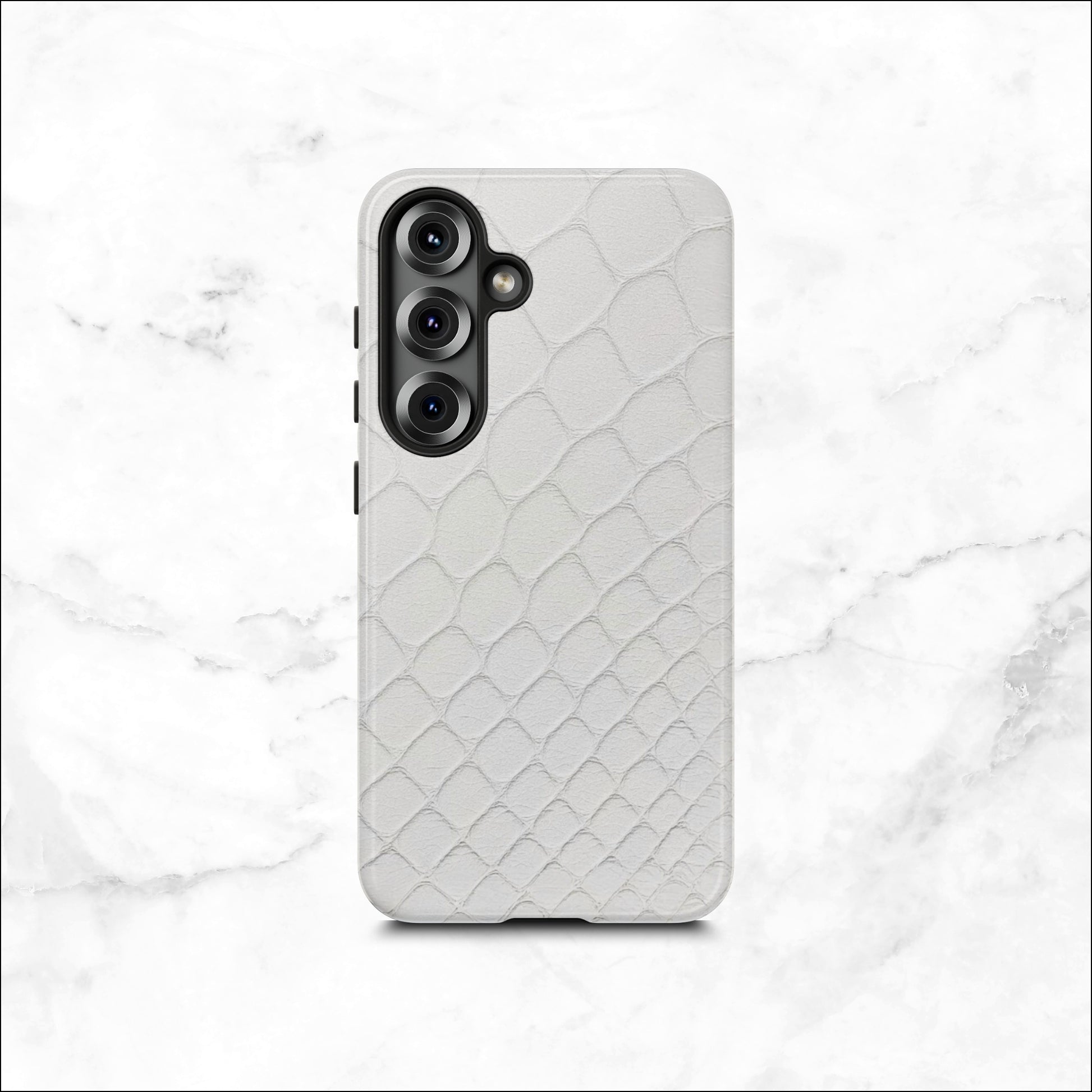 White Serpent - Samsung Galaxy Case Phone Case-aesthetic phone case-shockproof phone case-cute phone case-designer phone case-elegant phone case-luxury phone case-phone accessories-fashion accessory