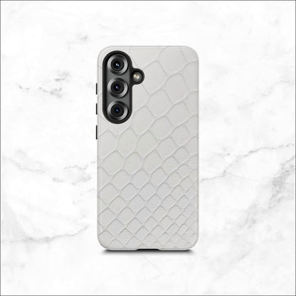 White Serpent - Samsung Galaxy Case Phone Case-aesthetic phone case-shockproof phone case-cute phone case-designer phone case-elegant phone case-luxury phone case-phone accessories-fashion accessory