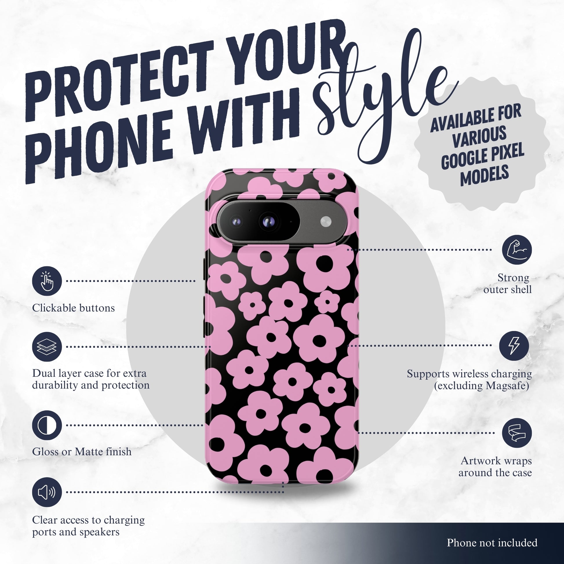 Drama Chaser - Google Pixel Case Phone Case-aesthetic phone case-shockproof phone case-cute phone case-designer phone case-elegant phone case-luxury phone case-phone accessories-fashion accessory